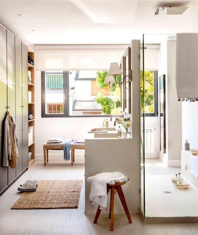 Cuarto de baño con pladur Pladur en cuarto de baño